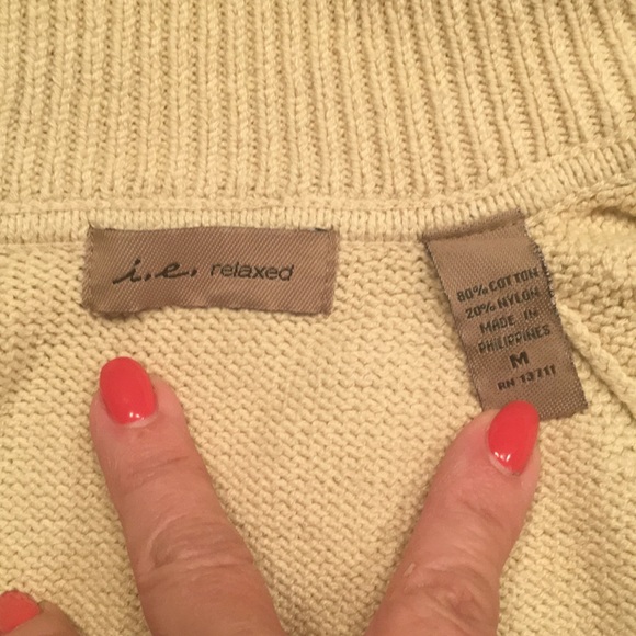 I.e.relaxed Cardigan sweater - Picture 3 of 4